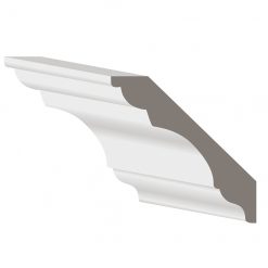 Cheap 🥰 Metrie Primed MDF Crown Moulding - 8-ft x 3 5/16-in x 1/2-in ✨