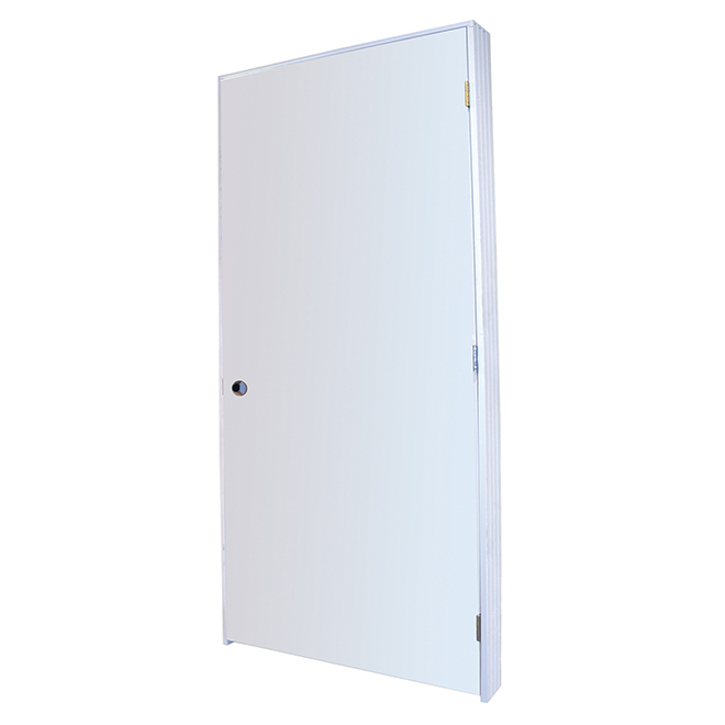 Buy β Metrie Pre-Hung Plain Interior Door - Primed - MDF Components - Left - 32-in W x 80-in H π