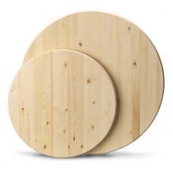 Promo ⌛ Metrie Edge Glued Wood Panel - Round - Spruce - 24-in dia x 1-in T 😍