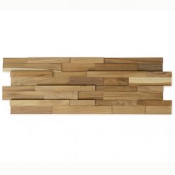 Best deal 💯 Metrie Teak 3D Wall Panel - Softwood - Natural Finish - 23/32-in x 8 1/16-in ✔️