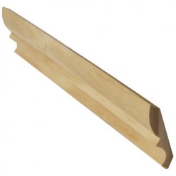 Outlet ⭐ Metrie Crown Moulding - Solid Pine - Natural Finish - Traditional Style - 8-ft L ✨