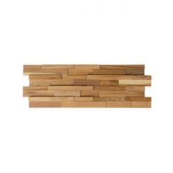 Budget ⭐ Metrie 22/32-in x 8 1/6-in 3D Teak Wall Panel 🧨