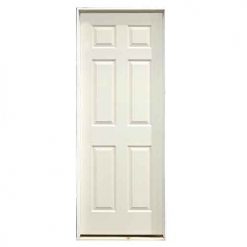 Best Sale ⌛ Metrie Interior Door - Pre-Hung - Hollow Core - 32-in W x 80-in L x 1 3/8-in H - Primed 🤩