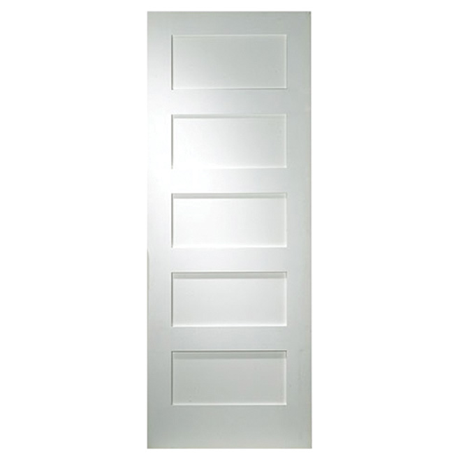 Best reviews of π€© Metrie 5-Panel Shaker-Style Door - 32-in x 80-in x 1 3/8-in - Primed MDF β¨