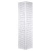 Deals 🥰 Metrie Louver Bifold Door - Finger-Jointed Pine- Primed White - 24-in W x 80-in H 👍