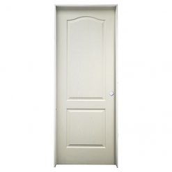 Buy 🎉 Metrie 2-Panel Interior Door - Classic Prehung - 30-in W x 80-in H - Primed Hardboard 🌟