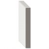 New 🔔 Metrie S4S Primed MDF Moulding - Flat Stock - White - 12-ft L x 2 1/2-in H x 9/16-in T ⭐