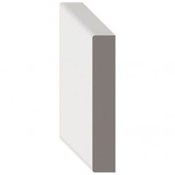 Deals 🎁 Metrie S4S Primed MDF Moulding - Flat Stock - White - 12-ft L x 4 1/2-in W x 9/16-in T 😀