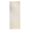 Coupon ✔️ Metrie Interior Door 6 Raised Panels Hollow Core Classic Style Hardboard - Primer Finish 🛒