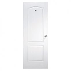 New 👏 Metrie Interior Door - Primed - Arched Two-Panel - 80-in H x 24-in W ✔️