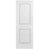 Cheapest 🎉 Metrie Door Slab - Arched Top 2-Panel Indoor - Lockset Bore - Primed Hardboard - Hollow Core - Traditional Style 🎁